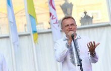 Фото 2: Андрій Садовий привітав львів’ян та гостей міста з Днем Незалежності зі сцени фестивалю «Етновир»
