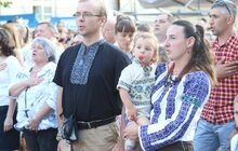 Фото 3: Андрій Садовий привітав львів’ян та гостей міста з Днем Незалежності зі сцени фестивалю «Етновир»