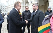 Фото 10: У Львові відбулась громадська акція «Вітаю Литву!»