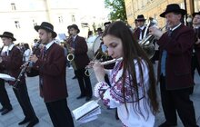 Фото 2: У центрі міста виступили духові оркестри Львова та Києва