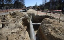 Фото 6: На вул. Шевченка тривають роботи з облаштування квазікільця