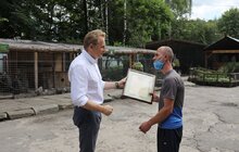 Фото 23: «Ми хочемо збудувати ще один еколого-натуралістичний центр в частині Снопківського парку», — А. Садовий