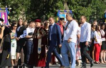 Фото 1: Мер Львова привітав студентів-першокурсників Львівського національного університету імені Івана Франка