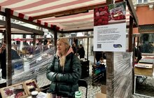 Фото 2: Від крафтових сирів до сублімованих ягід: як пройшов останній цього року фермерський ярмарок на площі Ринок 