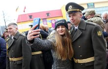 Фото 23: У Національній академії сухопутних військ ім. гетьмана Петра Сагайдачного відбулися урочистості з нагоди дострокового випуску курсантів