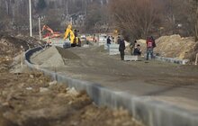 Фото 5: Ремонт вул. Миколайчука: вже заасфальтовано третину дороги