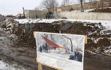 Фото 2: У місті триває будівництво Меморіалу пам’яті Героїв Небесної Сотні