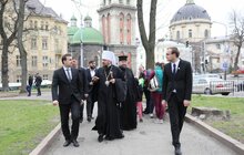 Фото 21: Глава Православної Церкви України розпочав перший офіційний візит до Львова з відвідин Ратуші
