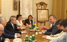 Фото 1: Сьогодні відбулася зустріч міського голови Львова Андрія Садового з Пьотром Глінські
