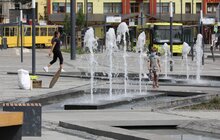 Фото 7: На пл. Двірцевій уже працює фонтан: реконструкція площі - на стадії завершення