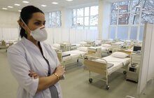 Фото 9: За 2,5 тижні у лікарні швидкої допомоги Львова розгорнули 180 ліжок у новому COVID-відділенні