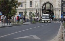 Фото 20: На пл. Двірцевій уже працює фонтан: реконструкція площі - на стадії завершення