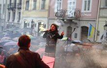 Фото 10: Мер Львова подякував Оксані Мусі за концерт до Дня міста