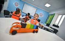 Фото 8: У Львові презентували унікальну екоіграшку для дошкільнят та новий екопростір, де навчатимуть сортувати відходи (відео)