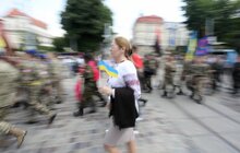 Фото 17: На пр. Свободи відбулося урочисте проходження з нагоди Дня Героїв