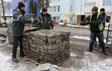 Фото 3: Ремонт вул. Б. Хмельницького: на ділянці від вул. Липинського до вул. Олійної проводять підготовчі роботи