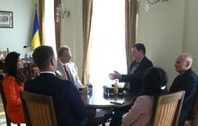 Фото 3: Мер Львова подякував послу Латвії в Україні за співпрацю