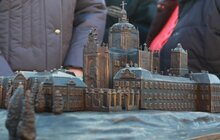 Фото 2: Сакральну споруду Львова – Собор св. Юра відтворили в міні-макеті