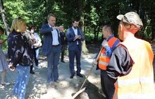 Фото 14: У Львові тривають роботи із реконструкції лісопарку «Білогорща»