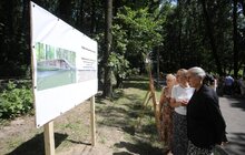 Фото 11: В Шевченківському гаю у Львові освятили місця, де збудують три нові інфраструктурні об’єкти