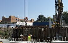 Фото 2: На шляхопроводі на Рясне розпочали бетонування одного з ключових елементів споруди