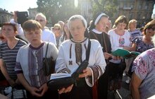 Фото 10: У центрі Львова відбувся Акафіст та спільна молитва за Україну