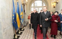 Фото 3: Президент Республіки Австрія офіційний візит в Україну розпочав зі Львова: з відвідин міської Ратуші і зустрічі з міським головою