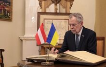 Фото 5: Президент Республіки Австрія офіційний візит в Україну розпочав зі Львова: з відвідин міської Ратуші і зустрічі з міським головою