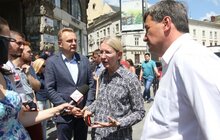 Фото 13: Сьогодні до Львова з робочим візитом прибула в.о. міністра охорони здоров’я України Уляна Супрун