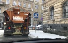 Фото 27: Після обіду буде здійснено повторний виїзд снігоочисної техніки на вулиці міста