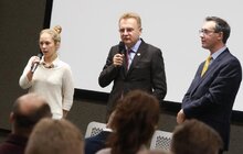 Фото 10: Сьогодні міський голова Львова Андрій Садовий зустрівся зі студентами Коледжу Європи Натолін