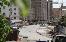 Фото 5: Облаштування квазікільця на вул. Шевченка: переключення водопроводів, асфальтування, стелення бруківки