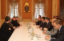 Фото 8: Прем’єр-міністр України свій візит до Львова розпочав із відвідин Собору святого Юра