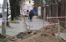 Фото 1: На вул. Шевченка облаштують квазікільце: тривають роботи першого етапу ремонту вулиці