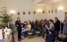 Фото 2: У притулку для бездомних з нагоди Різдва римо-католицька громада організувала святкову вігілію