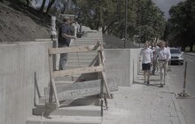 Фото 23: Будівництво першої частини Меморіалу пам’яті Героїв Небесної Сотні на стадії завершення