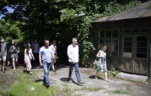 Фото 6: «Це є важлива територія для розвитку громади», - А. Садовий про колишній дитячий санаторій на вул. Коновальця
