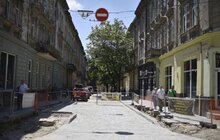 Фото 8: Реконструкція вул. С. Бандери триває: до кінця року планують завершити роботи і відкрити вулицю для проїзду