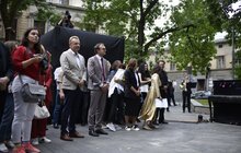 Фото 3: На площі Маланюка урочисто відкрили скульптуру Франца Ксавера Моцарта