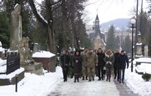 Фото 5: З нагоди Дня Збройних Сил України у Львові на Личакові вшанували новітніх Героїв
