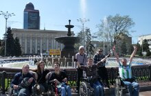 Фото 8: Молоді львів’яни з особливими потребами побували на матчі чвертьфіналу Кубка України з футболу в Донецьку