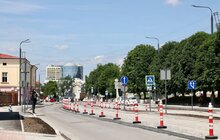 Фото 7: Частина вулиці Шевченка – від Залізничної до Юнаківа – відкрита для проїзду транспорту