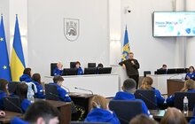 Фото 2: До Львівської мерії завітали понад 130 юних талановитих українців, які не були вдома від початку повномасштабної війни