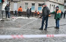Фото 1: У Львові вночі лунали вибухи: одна людина загинула, 24 поранені та пошкоджені будівлі