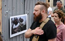 Фото 7: На площі Ринок у Львові 24-та бригада відкрила особливу виставку про оборону Донеччини