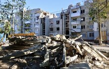Фото 11: Два тижні після ракетного удару: у Львові тривають відновлювальні роботи, а постраждалі мешканці невдовзі отримають перші компенсації