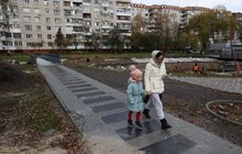 Фото 5: Громадський простір на вул. Панча готують до зими (відео)