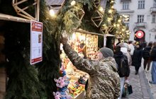 Фото 1: У Львові запрацював Різдвяний ярмарок
