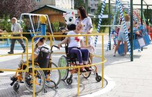 Фото 5: У Львові для дітей з інвалідністю створили перший в Україні унікальний парк розваг та відкриттів (відео)