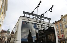 Фото 4: У Львові на маршрутах курсують тролейбуси з автономним живленням (відео)